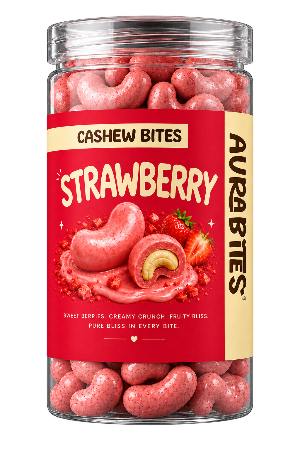 Strawberry Cashew Bites
