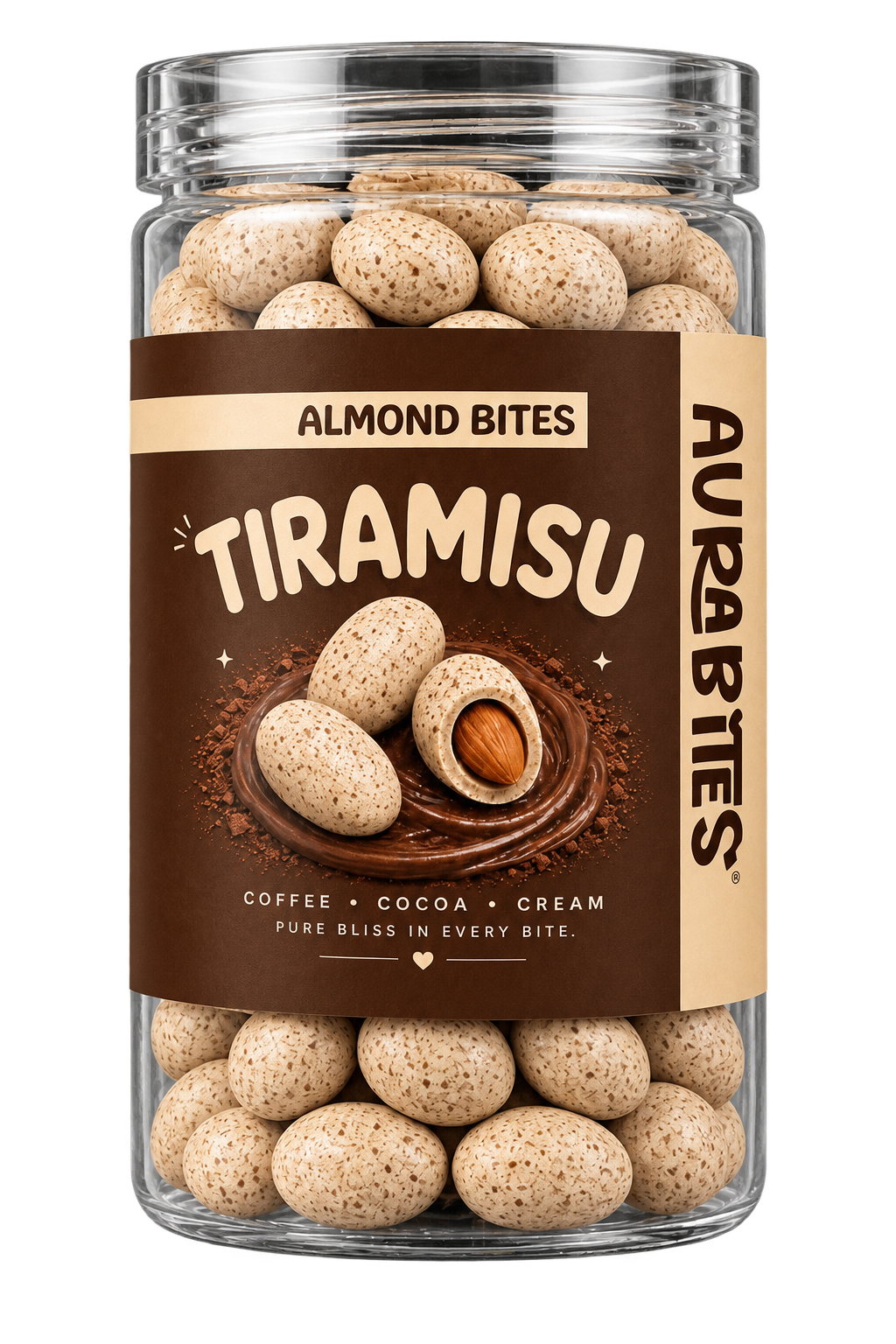 Tiramisu Almond Bites