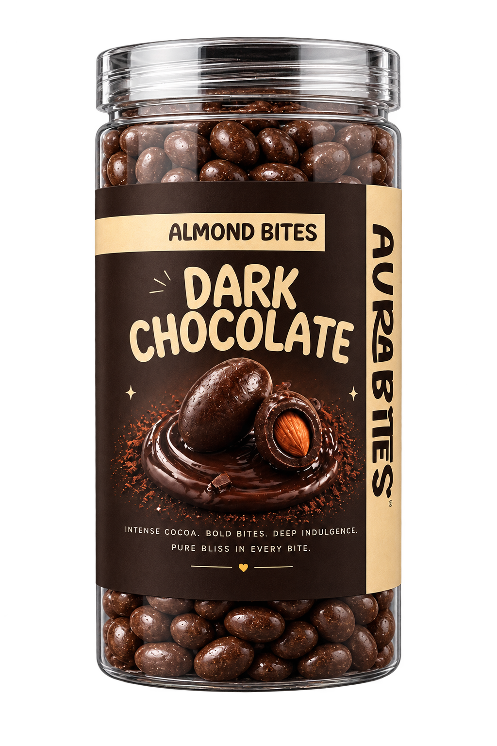 Dark Chocolate Almond Bites